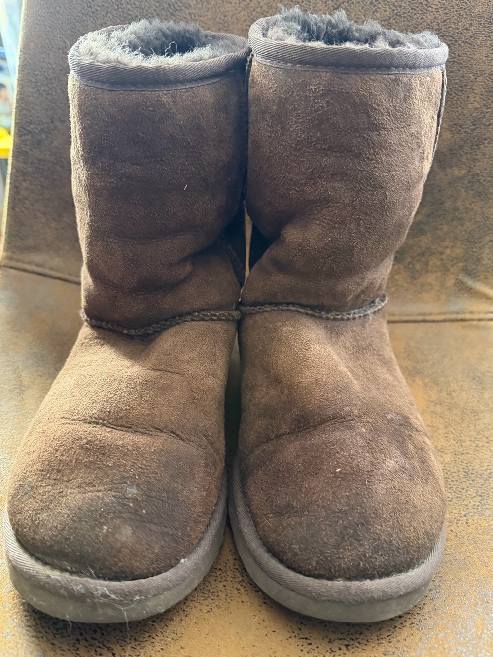 Chocolate brown Uggs